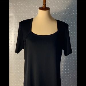 Exclusively Misook Black Top Large